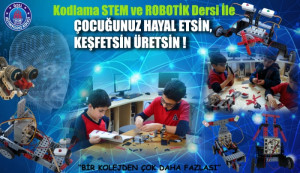 ALTINYILDIZDA STEM KODLAMA VE ROBOTİK