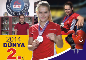 2014 Boks Şampiyonasında Esra YILDIZ DÜNYA 2.si Oldu