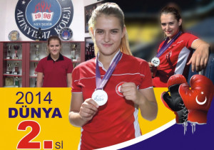 2014 Boks Şampiyonasında Esra YILDIZ DÜNYA 2.si Oldu