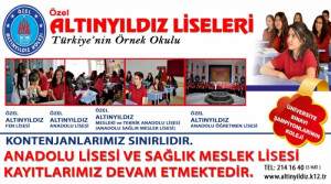 Türkiye’nin En Başarılı Kolejlerinden Olan Altınyıldız Kolejine Büyük İlgi.