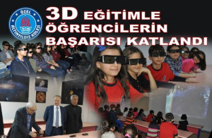 ALTINYILDIZ KOLEJİNDE 3D TEKNOLOJİ BAŞARISI