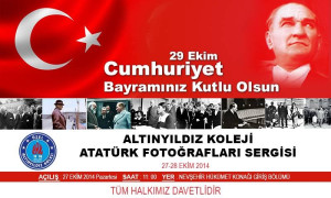 Altınyıldız Koleji Atatürk Fotoğrafları Sergisi