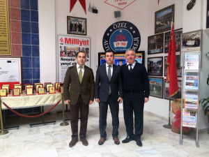 Avanos Kaymakamı Mustafa Eldivan Altınyıldız Kolejini Ziyaret Etti.