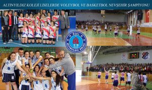 Altınyıldız Koleji Liselerde Voleybol Ve Basketbol Nevşehir Şampiyonu