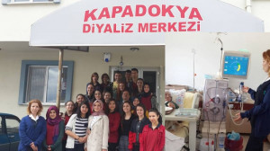 Özel Altınyıldız Mesleki Ve Teknik Anadolu Lisesi Öğrencilerinden Özel Kapadokya Diyaliz Merkezine Ziyaret