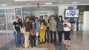 Altınyıldız'a Kazakistan Kardeş Okul Ziyareti