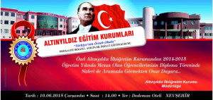 ALTINYILDIZ İLKÖĞRETİM KURUMU MEZUNİYET TÖRENİ