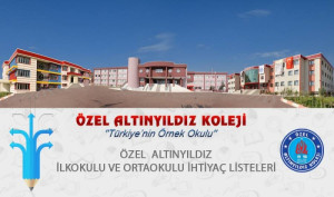 Özel Altınyıldız İlkokulu Ve Ortaokul İhtiyaç Listeleri