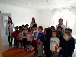 Altınyıldız Kreş Ve Anaokulu Atatürk'ü Saygı İle Andı