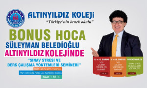 Bonus Hoca Altınyıldız Kolejinde