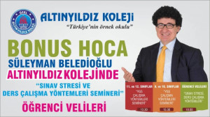 Eğitim Uzmanı Bonus Hoca Süleyman BELEDİOĞLU Altınyıldız Kole