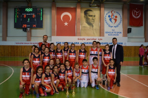 Küçük Kız Basketbol Takımımız İl Şampiyonu Oldu