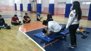 Altınyıldız Liselerinde İlk Yardım Eğitimi