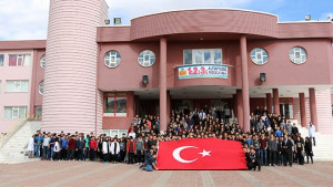 Altınyıldız Kolejinde Terör Protestosu
