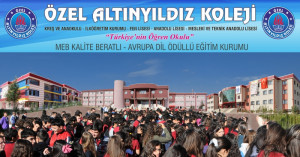 Altınyıldız Kolejinde 2016-2017 Erken Kayıtları Devam Ediyor