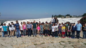 ALTINYILDIZLI ÖĞRENCİLER PAMUKKALEDE