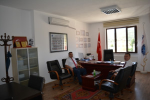 AĞIR CEZA MAHKEMESİ BAŞKANI SABAHATTİN SARIDOĞAN’DAN ALTINYILDIZA VEDA ZİYARETi