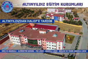 ALTINYILDIZDAN HALEP'E HARDIM