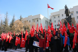 ALTINYILDIZLILAR TERÖRÜ PROTESTO ETTİ