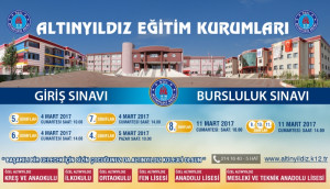ALTINYILDIZ KOLEJİNE GİRİŞ VE BURSLULUK SINAVI YAPILACAK