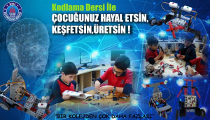ALTINYILDIZDA KODLAMA ve STEM DERSLERİ