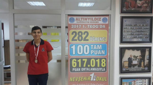 ALTINYILDIZLI SPORCUDA TEKVANDO DERECESİ