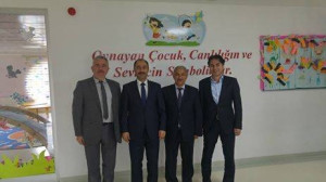 ALTINYILDIZ KREŞ VE ANAOKULUNA ANLAMLI ZİYARET..