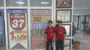ALTINYILDIZLI ÖĞRENCİLER BEYİN OLİMPİYATLARINDA