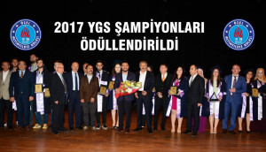ALTINYILDIZLI 2017 YGS NEVŞEHİR BİRİNCİLERİ ÖDÜLLENDİRİLDİ