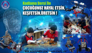 ALTINYILDIZDA KODLAMA ve STEM DERSLERİ