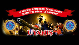 15 TEMMUZ DEMOKRASİ ŞEHİTLERİMİZİ RAHMET VE MİNNETLE ANIYORUZ