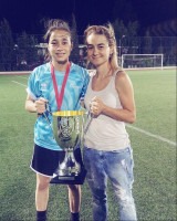 ALTINYILDIZLI BAYAN FUTBOLCU AYBÜKE, TÜRKİYE ŞAMPİYONASI FİNALLERİNDE ATTIĞI GOLLE İZMİR’DE TAKIMINA ŞAMPİYONLUĞU KAZANDIRDI.