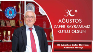 RAGIP ÖZALTIN'DAN KUTLAMA MESAJI