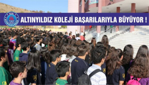 ALTINYILDIZ KOLEJİ BAŞARILARIYLA BÜYÜYOR