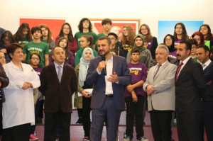 MİLLETVEKİLİ MUSTAFA AÇIKGÖZ ALTINYILDIZ KOLEJİ’Nİ ZİYARET ETTİ