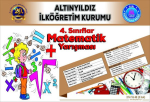 ALTINYILDIZ MATEMATİK OLİMPİYATLARINA YOĞUN KATILIM
