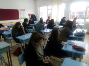 ALTINYILDIZ KOLEJİ ÖĞRENCİLERİ TATİL DİNLEMİYOR.
