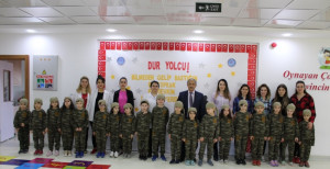 ALTINYILDIZ KREŞ VE ANAOKULUNDA ŞEHİTLERİ ANMA PROGRAMI