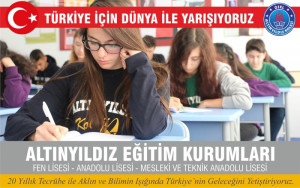 ALTINYILDIZ LİSELERİNE YOĞUN İLGİ