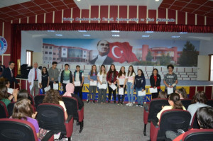 ALTINYILDIZDA ÖDÜL TÖRENİ