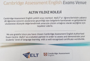 ALTINYILDIZ’DA MÜKEMMEL CAMBRIDGE BAŞARISI