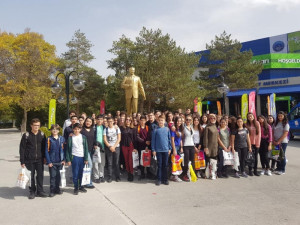 ALTINYILDIZLI 8.SINIFLAR KAYSERİ KİTAP FUARINDA