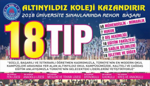 ALTINYILDIZ KOLEJİ EN SEÇKİN YAYINLARLA BAŞARIYA İLERLİYOR.