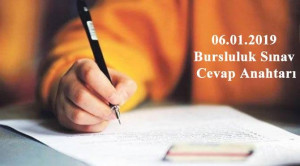 ALTINYILDIZ EĞİTİM KURUMLARI 06.01 2019 PAZAR GÜNÜ YAPILAN 8.SINIF BURSLULUK SINAVI CEVAP ANAHTARI YAYIMLANMIŞTIR.