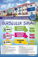 ALTINYILDIZ İLKÖĞRETİM KURUMUNA GİRİŞ ve BURSLULUK SINAVI