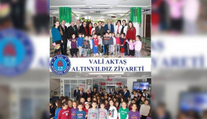 NEVŞEHİR VALİSİ İLHAMİ AKTAŞ ALTINYILDIZ KOLEJİ’Nİ ZİYARET ETTİ.