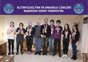 ALTINYILDIZ FEN VE ANADOLU LİSELERİ BAŞARIDA SINIR TANIMIYOR.