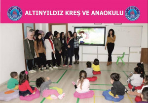 ALTINYILDIZ KREŞ VE ANAOKULUNU ZİYARET