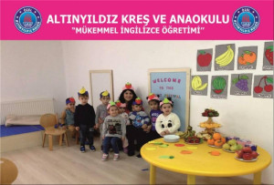 ALTINYILDIZ KREŞ VE ANAOKULUNDA MÜKEMMEL İNGİLİZCE ÖĞRETİMİ.