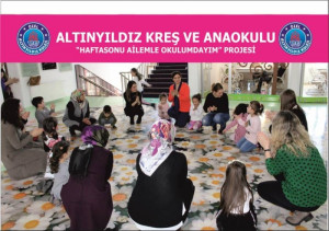 ALTINYILDIZ'DA “HAFTASONU AİLEMLE OKULUMDAYIM” PROJESİ DEVAM EDİYOR.